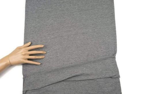 Black and White Very Narrow Stripe Knit Jersey Fabric 1 Yard and 12 Inches Extra Wide