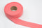 Coral Pink Floral Embossed Ponte Knit Bias Tape 1.25 inches wide 3 pieces that total 12 yards