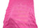 Bright Pink Heather Stripe Light Sweater Knit Fabric 1 yard