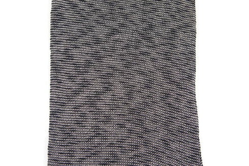 Heather Navy and White Open Weave Sweater Knit Fabric 1.75 yards