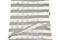 Gray and Off White Stripe Pointelle Open Weave Sweater Knit Fabric Extra Wide by the yard OSK00360R
