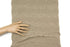 Dark Sand Beige Stripe Open Weave Sweater Knit Fabric 32 inches length OSK00409