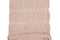 Heather Blush Pink and Nude Stripe Open Weave Sweater Knit Fabric 25 Inches Length OSK00572