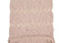 Heather Blush Pink and Nude Stripe Open Weave Sweater Knit Fabric 25 Inches Length OSK00572