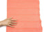 Coral Stripe Sweater Knit Fabric by the yard