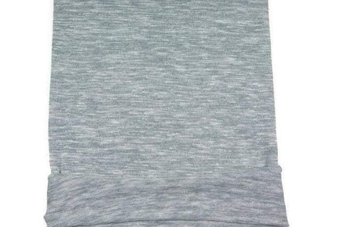 Heather Blue Gray and Off White Sweater Knit Fabric 1.75 Yards OSK00603