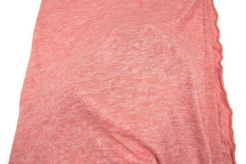 Heather Coral Sweater Knit Fabric by the Yard OSK00506R