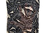 Black and Warm Stone Ripped Hole Print Chiffon Fabric Semi Sheer 1 yard and 13 inches