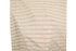 Beige and Metallic Silver Plated Stripe Sweater Knit Fabric 3/4 yard Extra Wide