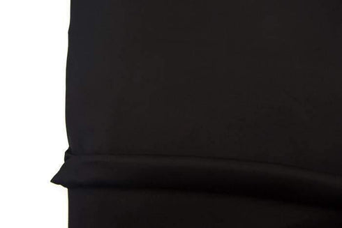 Black Stretch Pique Woven Fabric High End 2.75 yards