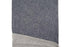 Heather Dark Blue Metallic Silver and Off White French Terry Knit Fabric by the yard Extra Wide FTK00408R