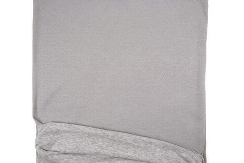 Heather Gray Double Face Knit Double Sided Reversible Knit Fabric 1 yard Extra Wide ATK00378