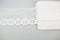 White Floral Crochet Style Cotton Lace Trim 4-5/8 inches width by the yard NLT00334