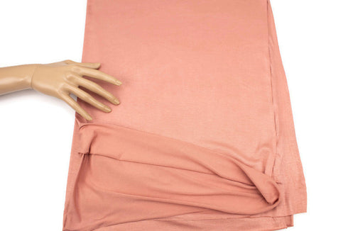 Terra Cotta Blush Knit Jersey Fabric 1.5 yards ATK00437