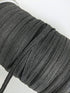 Black Flat Cotton Woven Trim Tape 18 yards