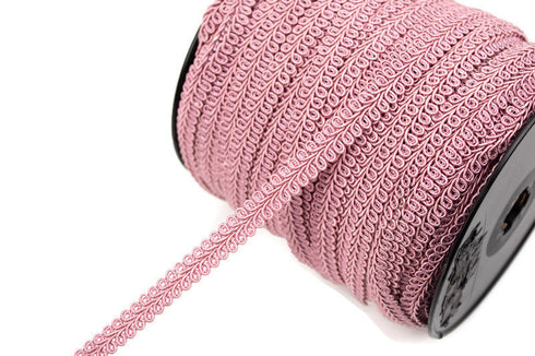 Pink Chinese Braided Trim Gimp Braid Trim Braid Trim 9/16 inch width 16 yards