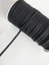 Black Flat Cotton Woven Trim Tape 18 yards