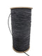 Black 1/16 inchElastic Trim 20 yards