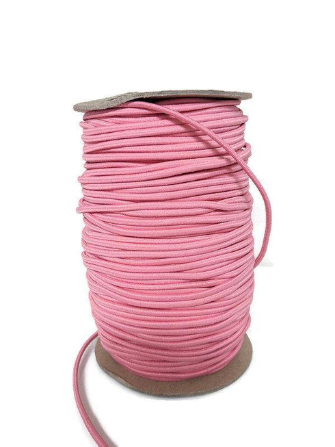 Pink Tubular Elastic Trim Cord Elastic Trim 6 yards