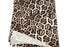 Leopard Print Brushed Poly Knit Fabric 3 yards PDK00658