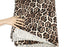 Leopard Print Brushed Poly Knit Fabric 3 yards PDK00658