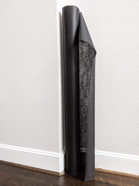 Black Non Fusible Non Woven Interfacing Stiff Medium Weight 50.5 inches width by the yard