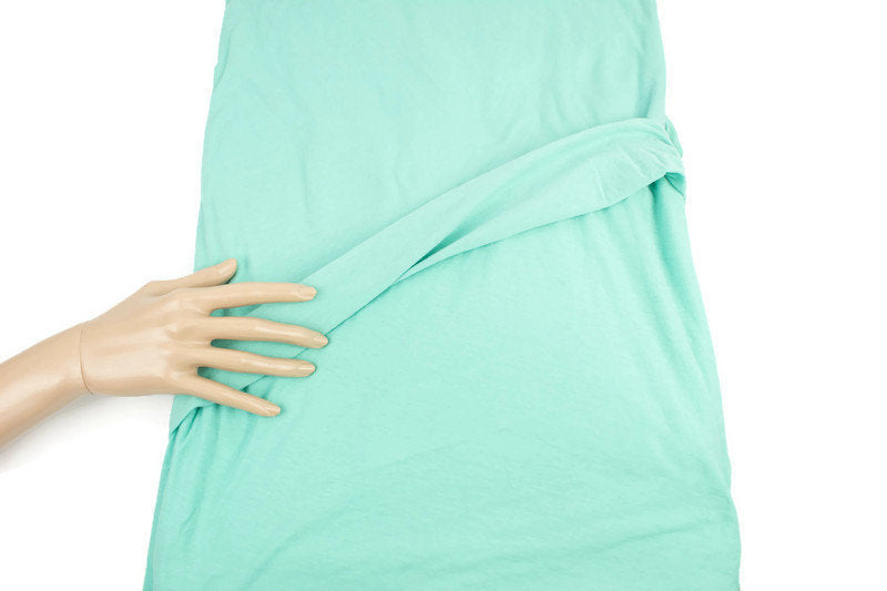 Mint Knit Jersey Fabric Cotton Spandex 2.75 yards