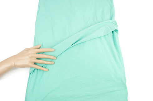Mint Knit Jersey Fabric Cotton Spandex 2.75 yards ATK00442