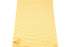 Yellow and White Narrow Stripe Speckled Knit Jersey Fabric Remnant 2 yards STK00256