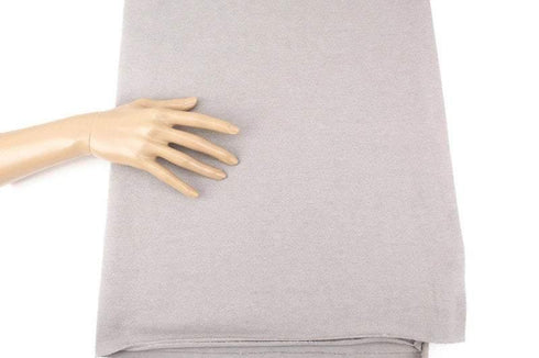 Warm Gray Sweater Knit Fabric 1 yard OSK01022A