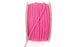 Bright Pink Soft Round Elastic Trim Spaghetti Straps Face Mask Elastic Ear Loops Headbands 10 yards