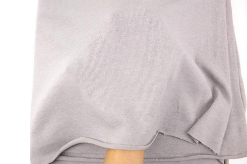 Warm Gray Sweater Knit Fabric 1 yard OSK01022A