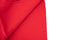 Red Cotton Spandex Fine Rib Knit Jersey Fabric Remnant 2.75 yards ATK00473