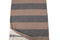 Heather Brown Wide Stripe Baby French Terry Knit Fabric by the yard FTK00795R