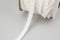 Off White Fancy Grosgrain Elastic Trim with Edge Loops 5/8 inch width x 10 yards