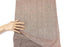 Peach Pink and Black Narrow Vertical Stripe Jacquard Knit Fabric by the yard STK00261R