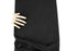 Black Lightly Brushed Stretch Cotton Twill Woven Fabric by the yard
