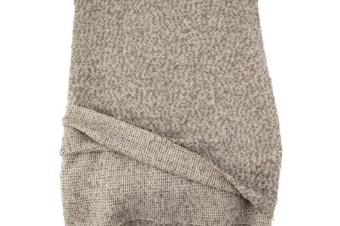 Beige and Gray Boucle Tweed Woven Fabric by Designer Fabric the yard Extra Wide