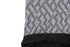 Heather Gray and Black Geometric Diamond Design Double Face Sweater Knit Fabric 42 inches length OSK01077