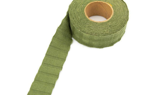 Olive Green Bias Tape Rib Knit Fabric 1-3/16 inches width x 10 yards BST00184