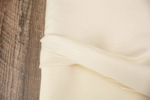 Buttercream Basket Weave Woven Fabric Luxury Fabric Made in France by Cloth Dormeuil by the yard