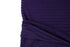 Dark Purple Pleated Sweater Knit Fabric by the yard