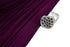 Burgundy Purple Knit Jersey Fabric by the yard