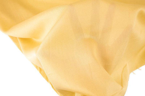 Deep Yellow Light Weight Semi Sheer Pique Woven Fabric Designer Fabric Swiss Made by the yard