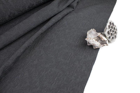 Black Shimmer Light Weight Damask Fabric Designer Fabric by the yard