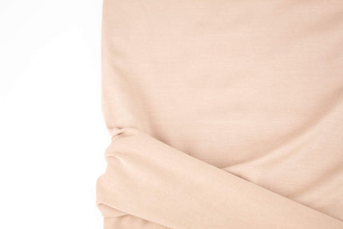 Nude Beige Version I Knit Jersey Fabric Remnant 1.5 yards