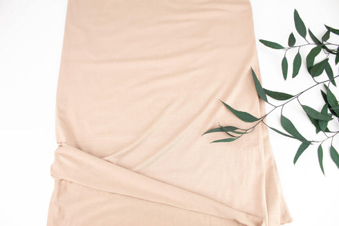 Nude Beige Version I Knit Jersey Fabric Remnant 1.5 yards