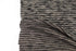 Black and Beige Narrow Stripe Brushed Sweater Knit Fabric by the yard