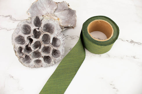 Heather Green Cotton Shirting Bias Tape Binding Tape Trim 7.5 yards