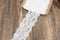 Off White Floral Stretch Lace Trim 3-1/8 inches width x 5.5 yards